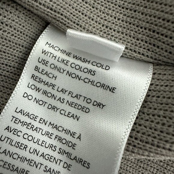 Urban Outfitters Womens Sweater S Taupe Jax Inside Out Notch Neck Pullover Boxy - Picture 16 of 16